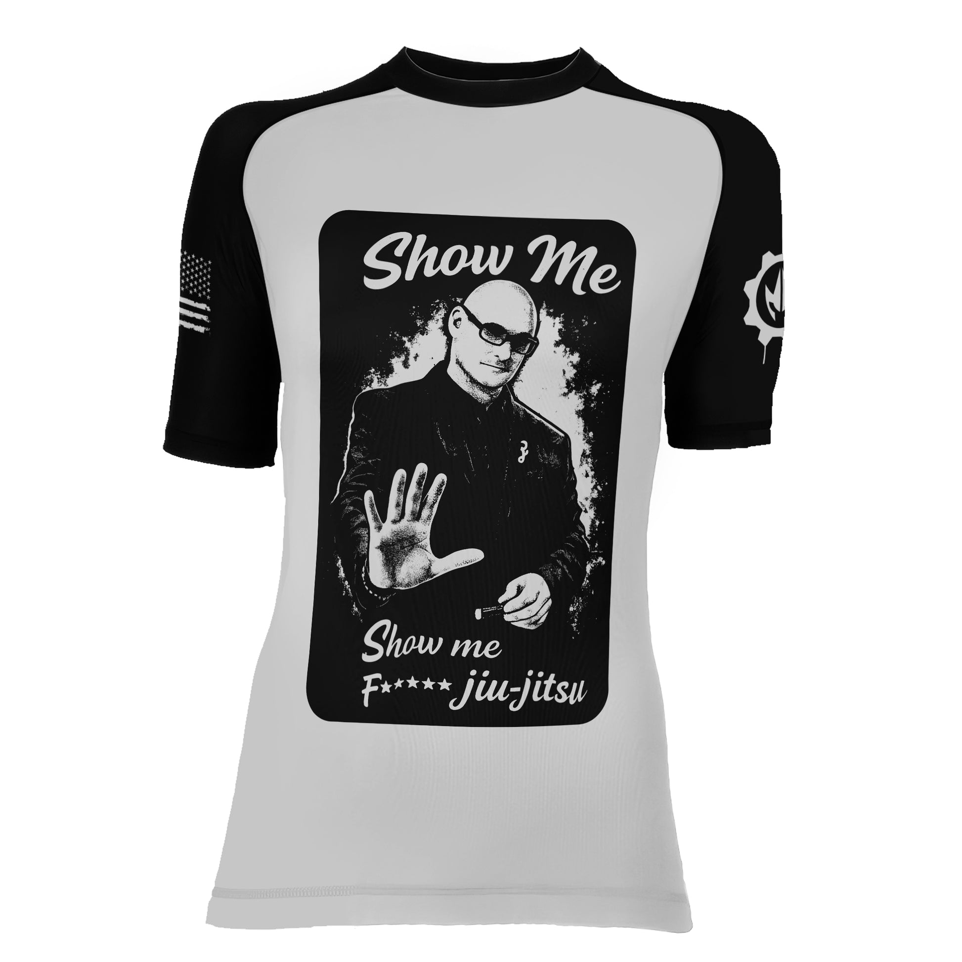 Show Me Jiu Jitsu Women's Short Sleeve Rash Guard