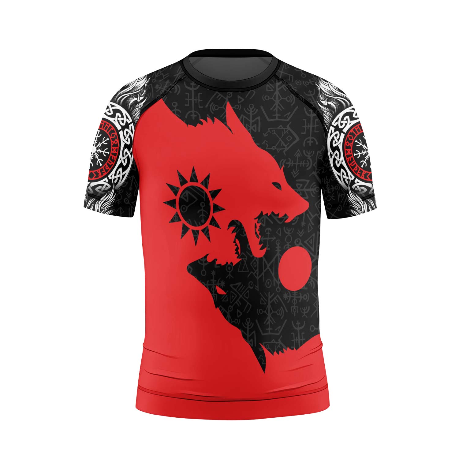 Sköll and Hati Kids Rash Guard - BattleFitGear