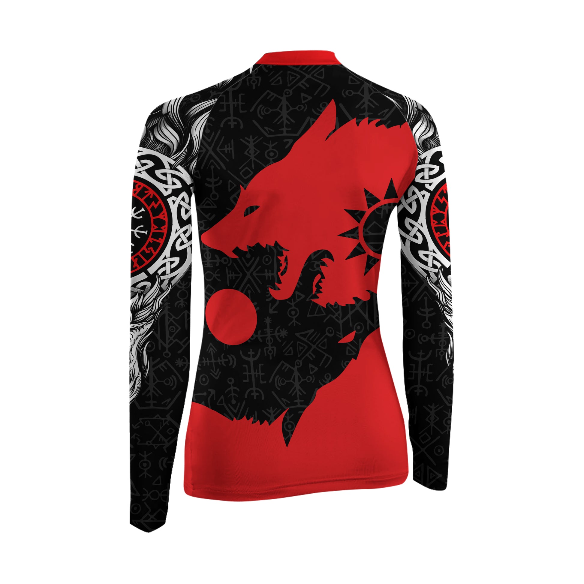 Sköll and Hati Women's Long Sleeve Rash Guard