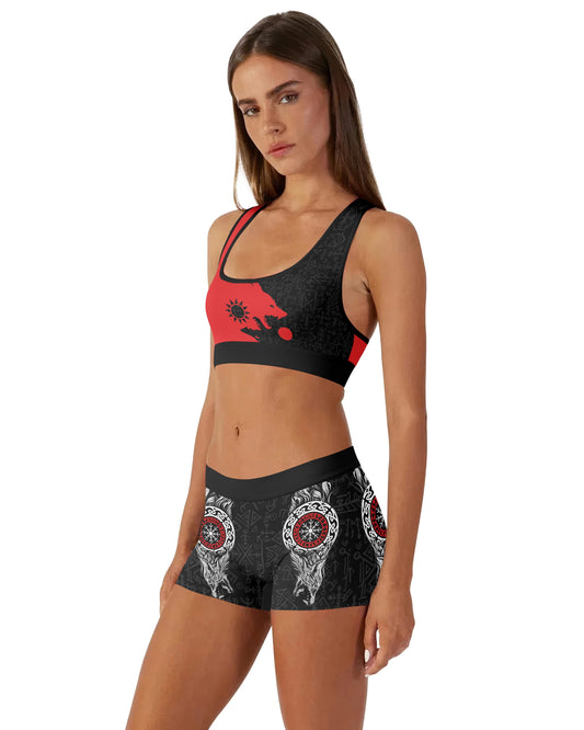 Sköll and Hati Women's Padded Sports Bra