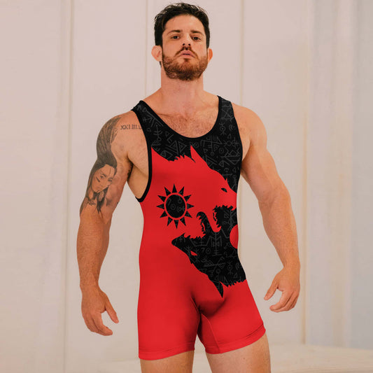 Sköll and Hati Wrestling Singlets