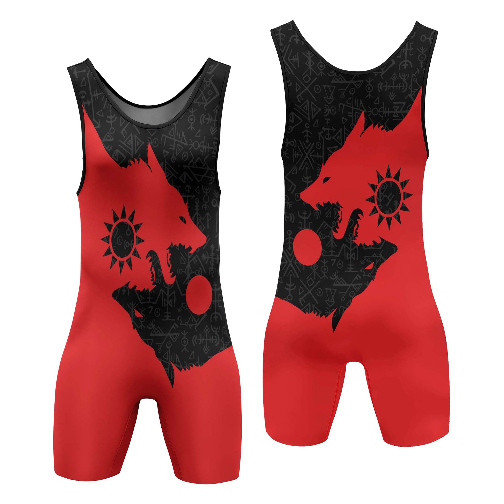 Sköll and Hati Wrestling Singlets