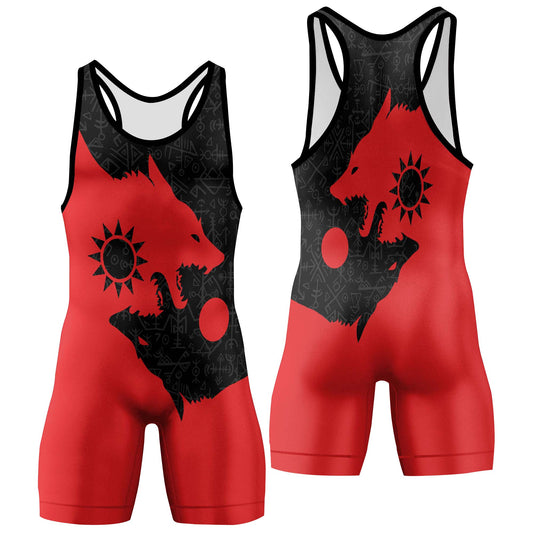 Sköll and Hati Wrestling Singlets