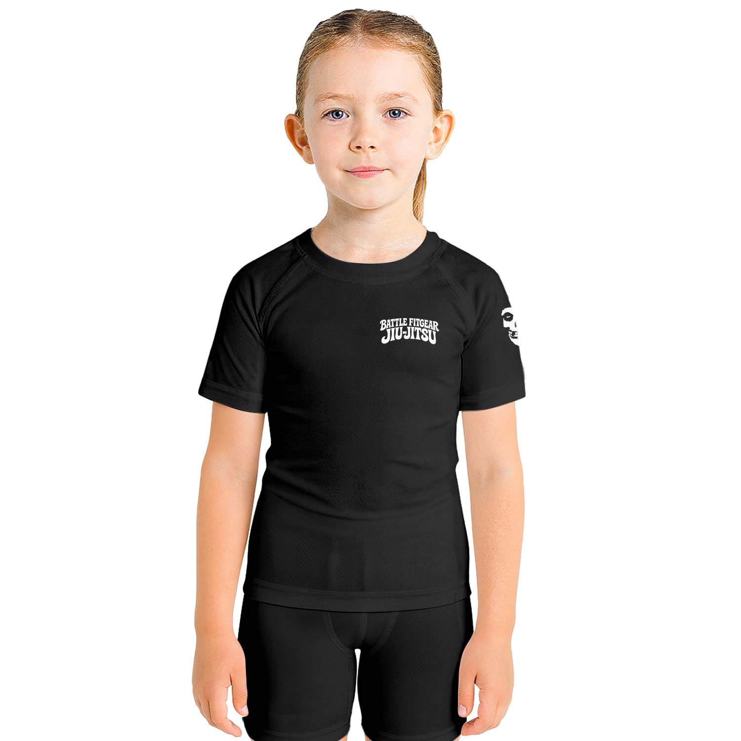 Skull Jiu Jitsu Kids Rash Guard