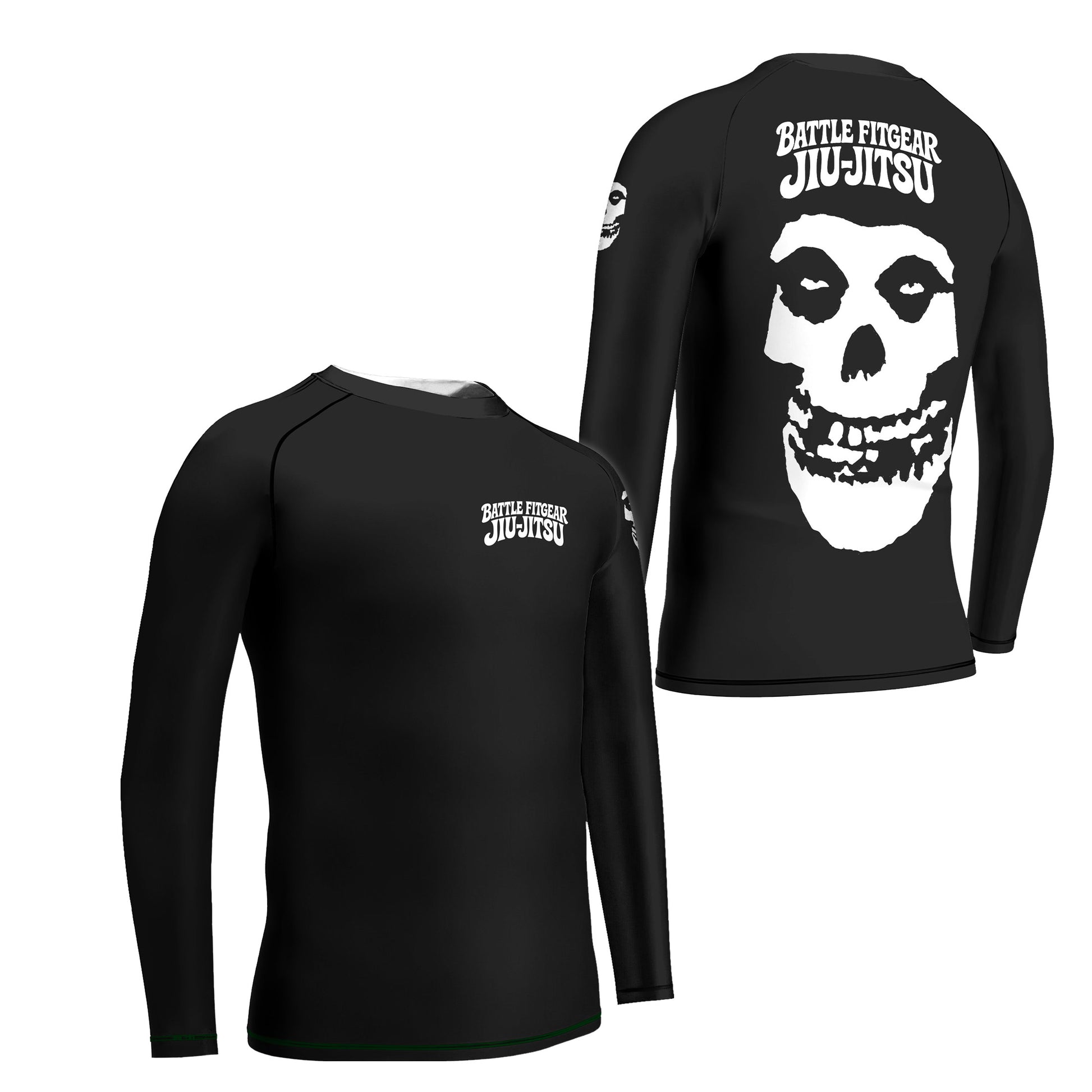 Skull Jiu Jitsu Kids Rash Guard
