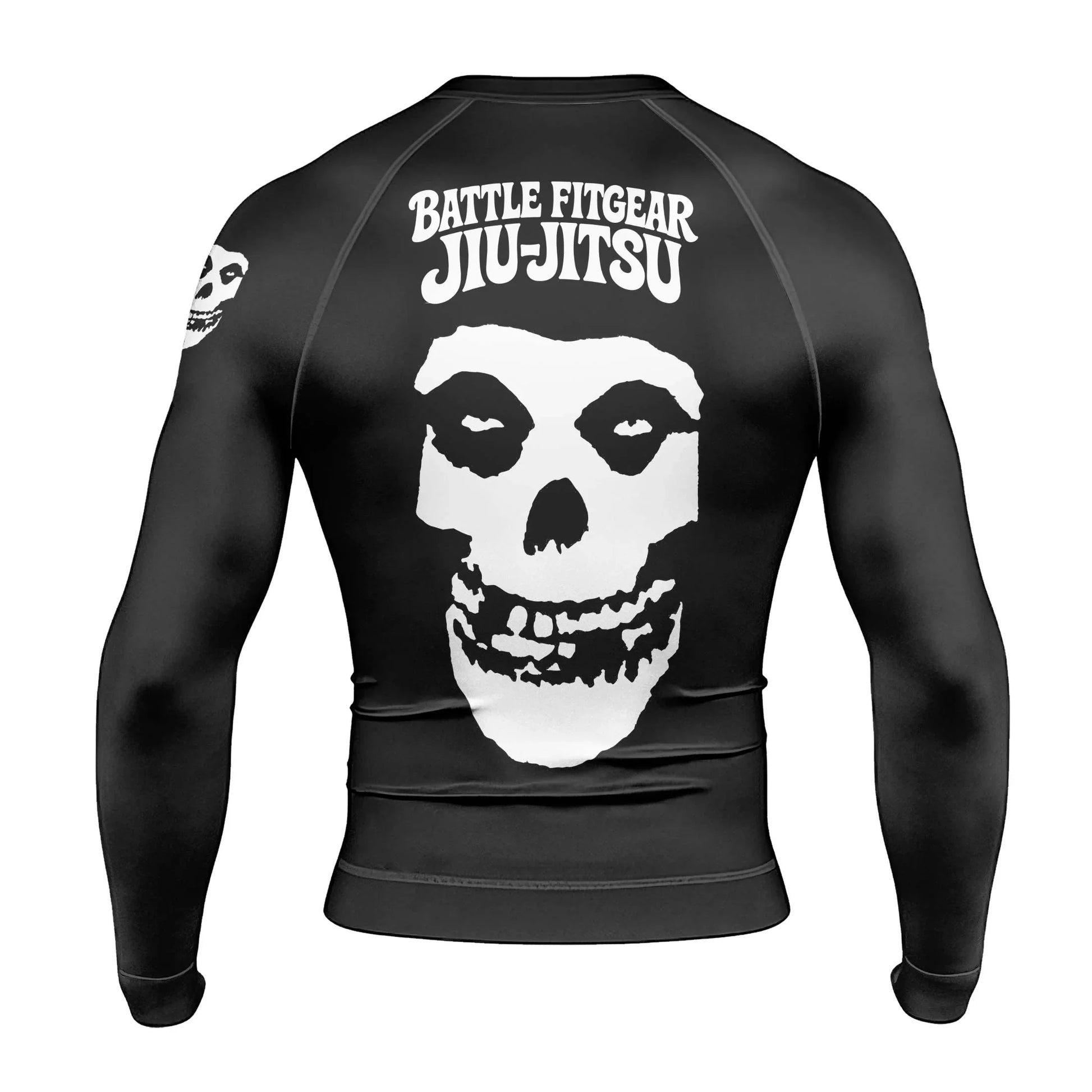 Skull Jiu Jitsu Men's Long Sleeve Rash Guard