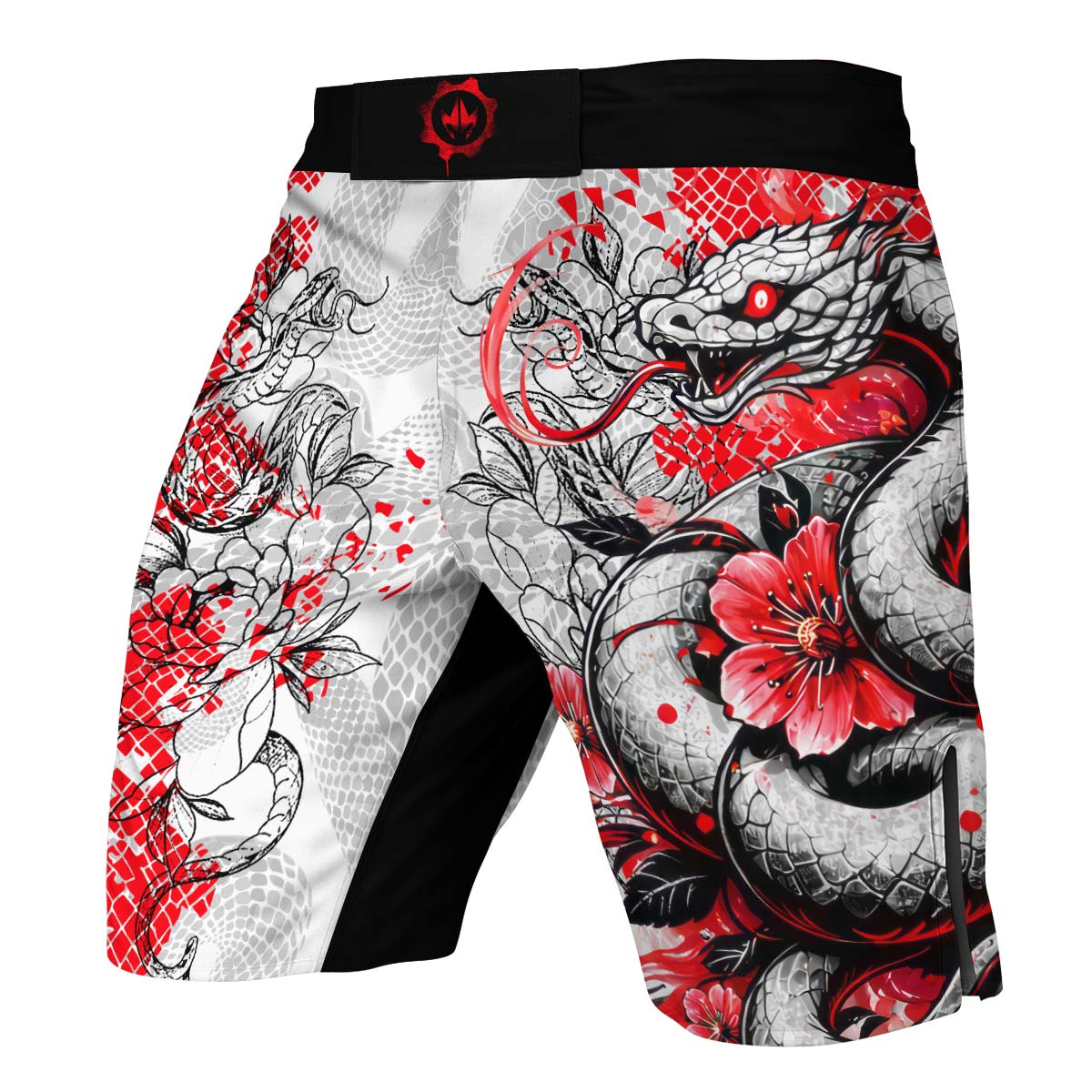 Snake Blossom Fight Shorts