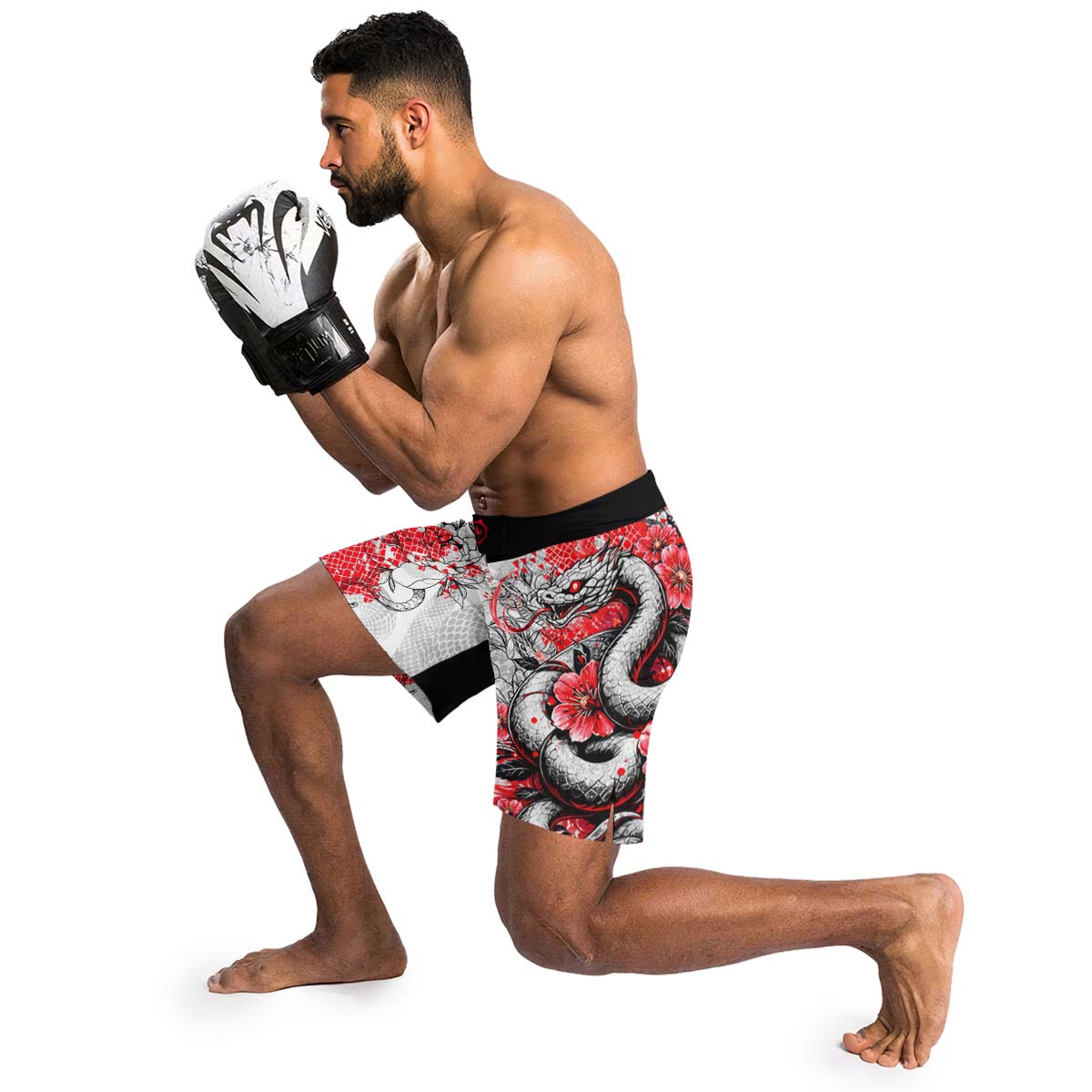Snake Blossom Fight Shorts