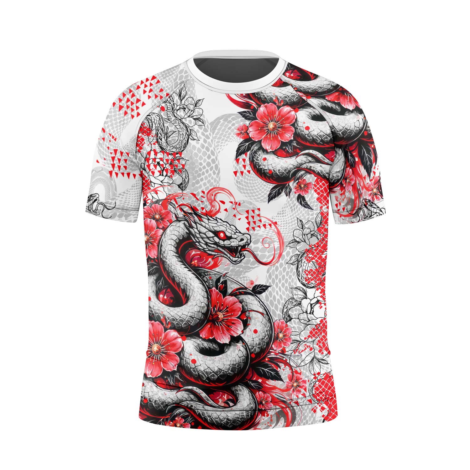 Snake Blossom Kids Rash Guard
