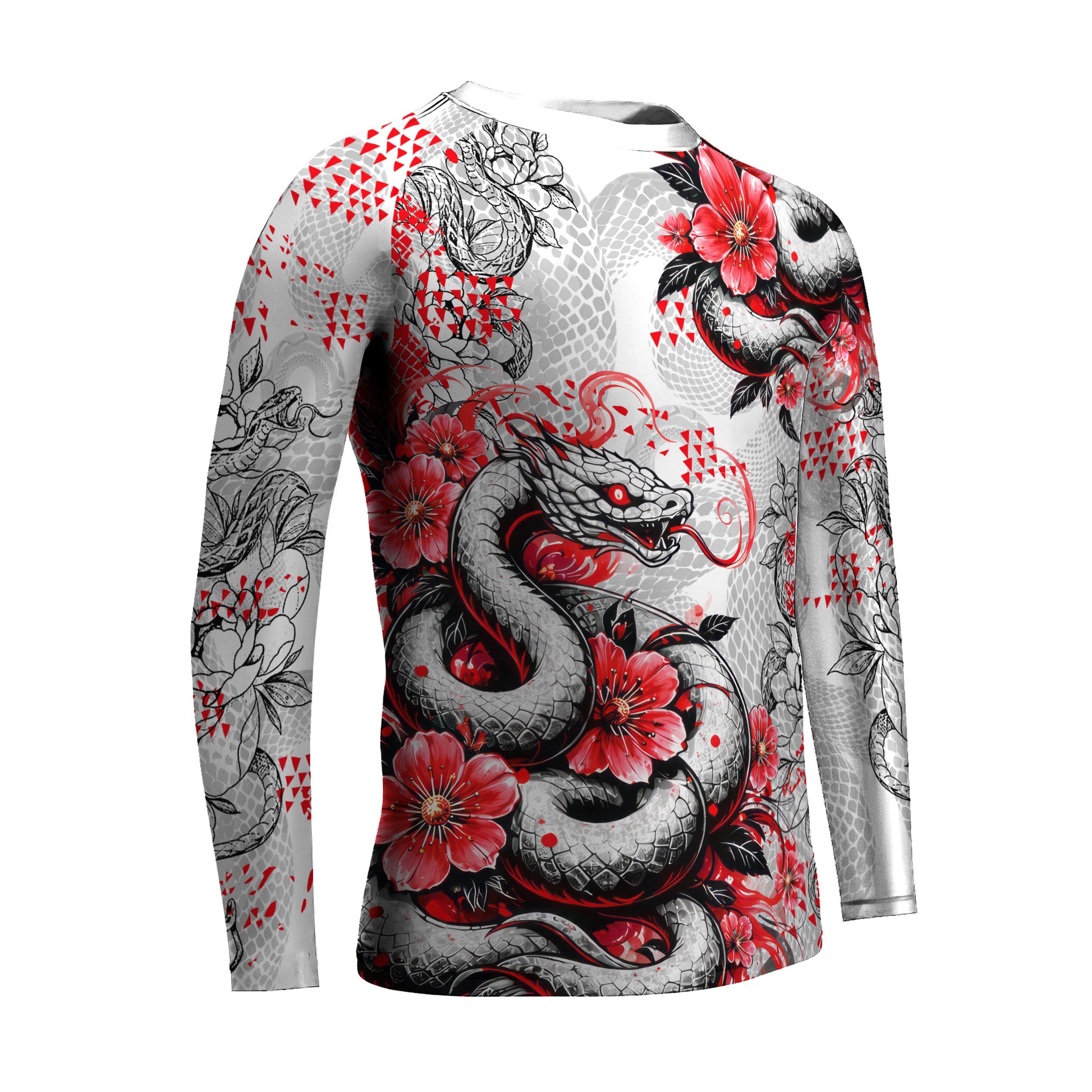 Snake Blossom Kids Rash Guard