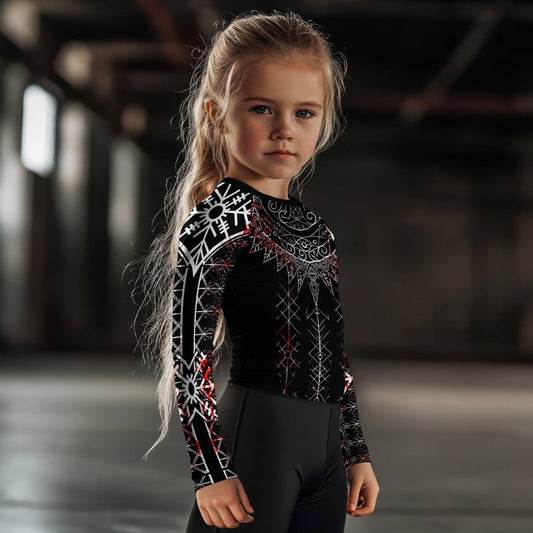 Sol Rune Kids Rash Guard - BattleFitGear