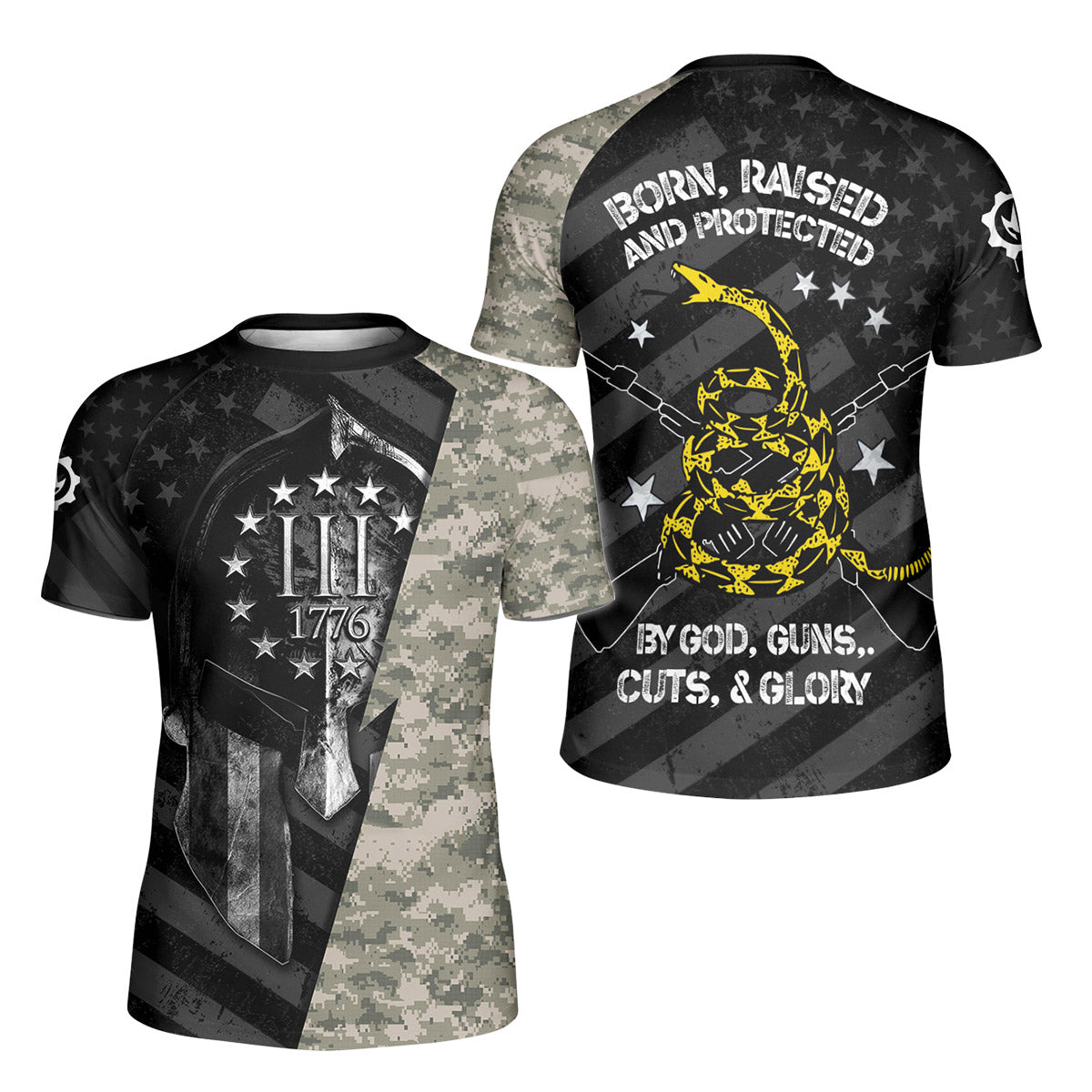 Spartan Army Kids Rash Guard