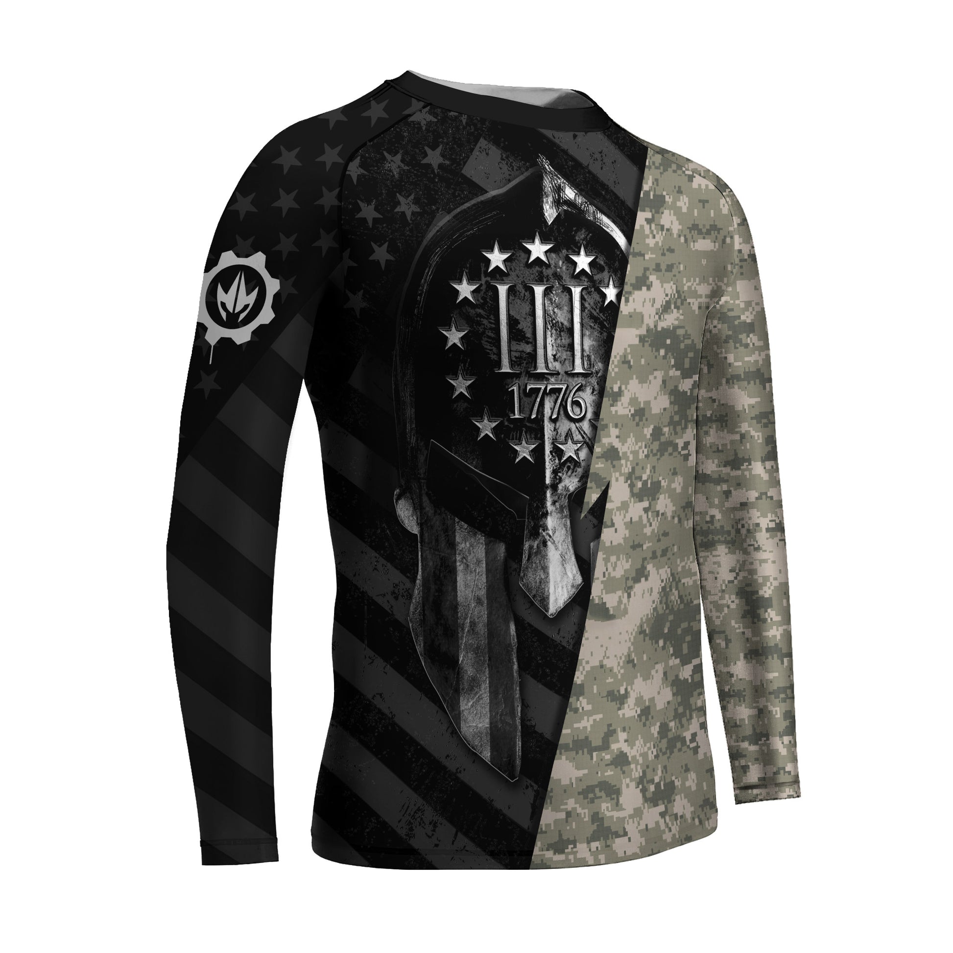 Spartan Army Kids Rash Guard