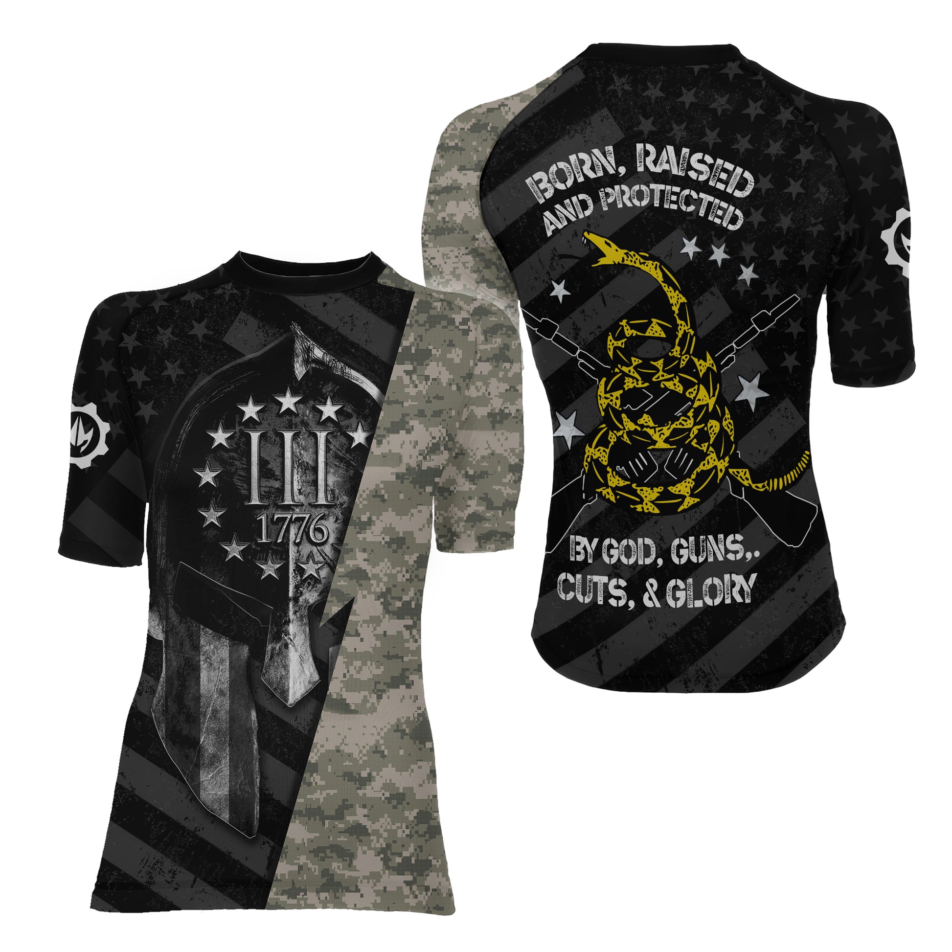 Spartan Army Women's Short Sleeve Rash Guard