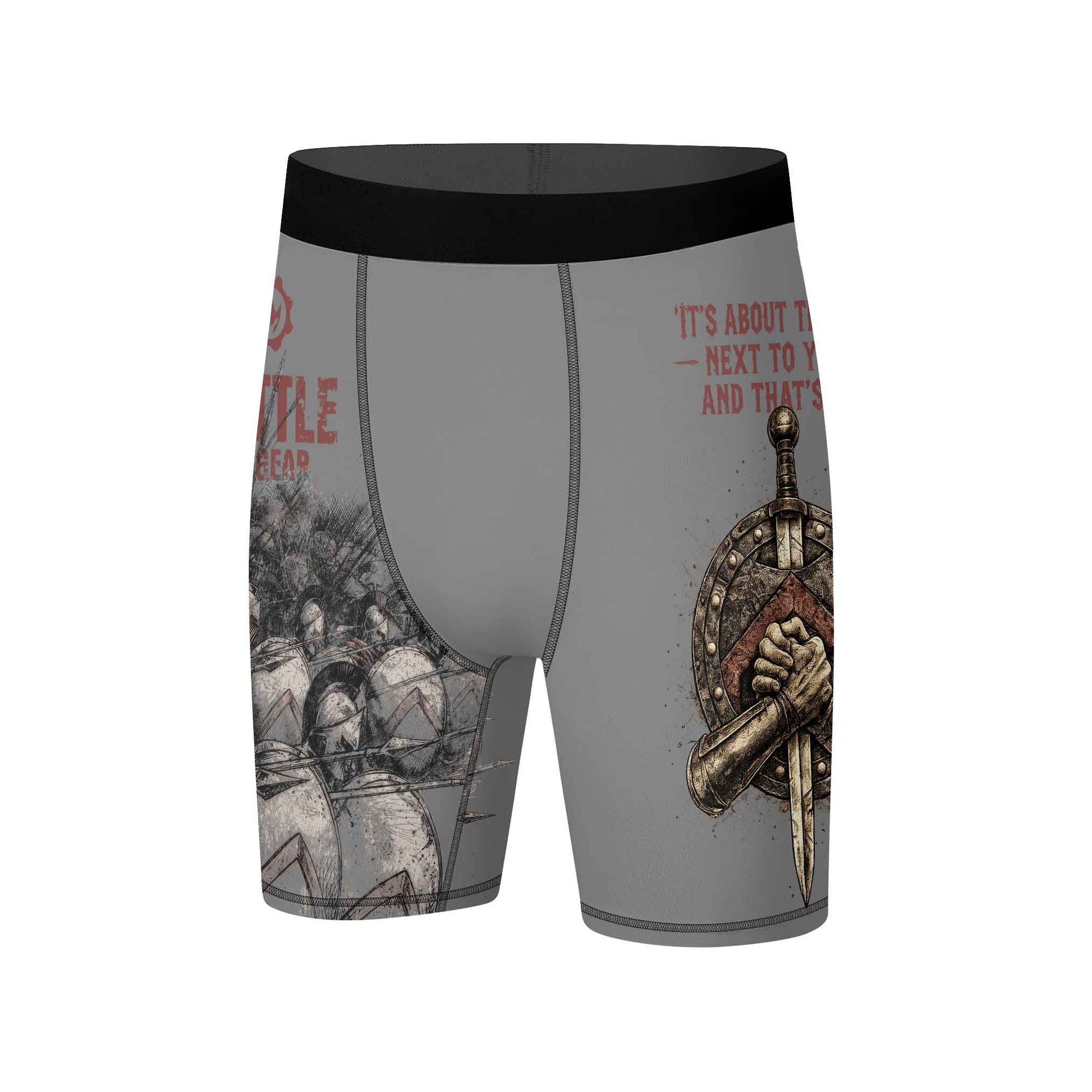 Spartan Brotherhood Compression Shorts