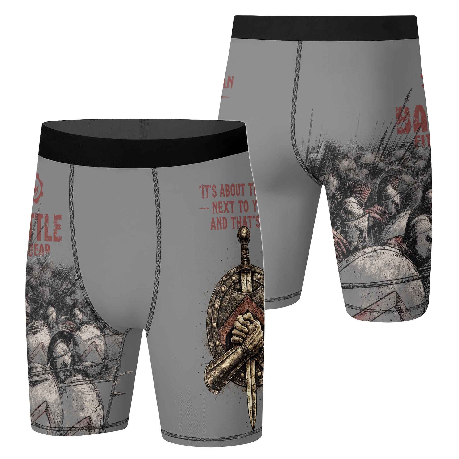 Spartan Brotherhood Compression Shorts