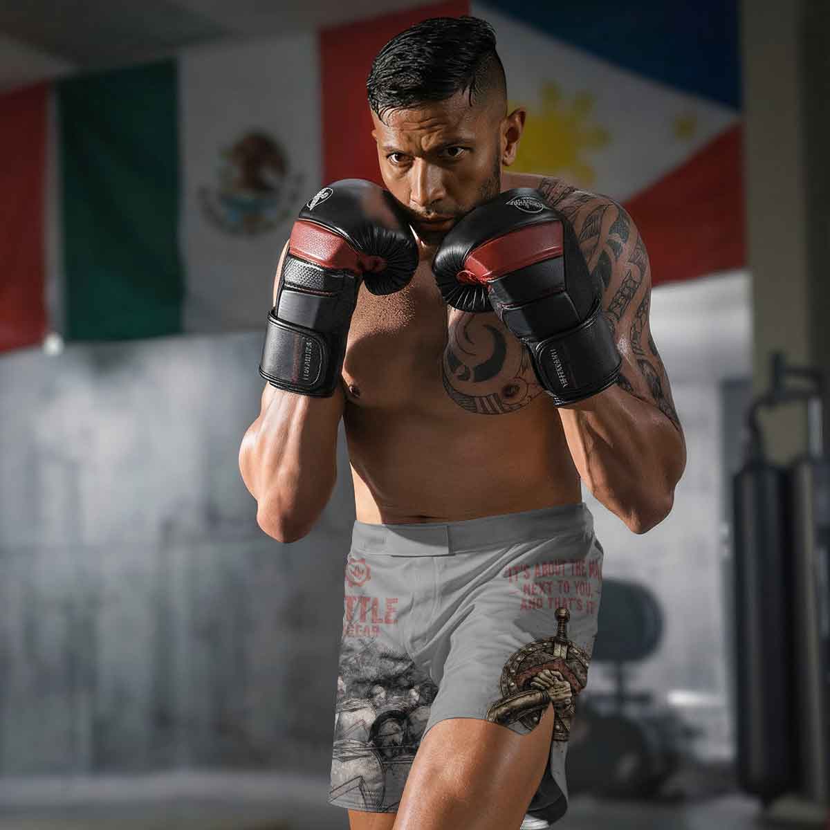 Spartan Brotherhood Fight Shorts