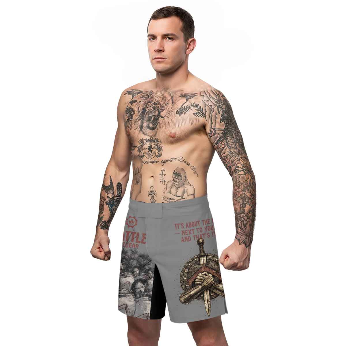 Spartan Brotherhood Fight Shorts