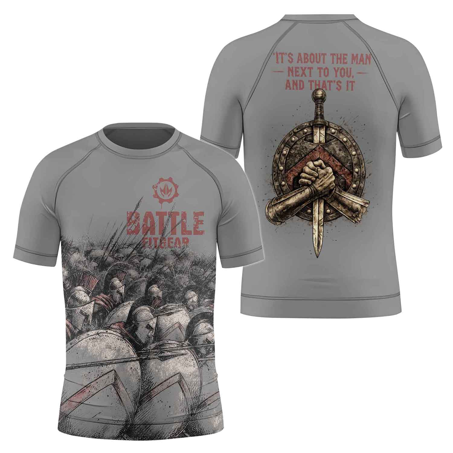Spartan Brotherhood Kids Rash Guard