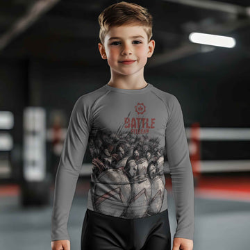 Spartan Brotherhood Kids Rash Guard