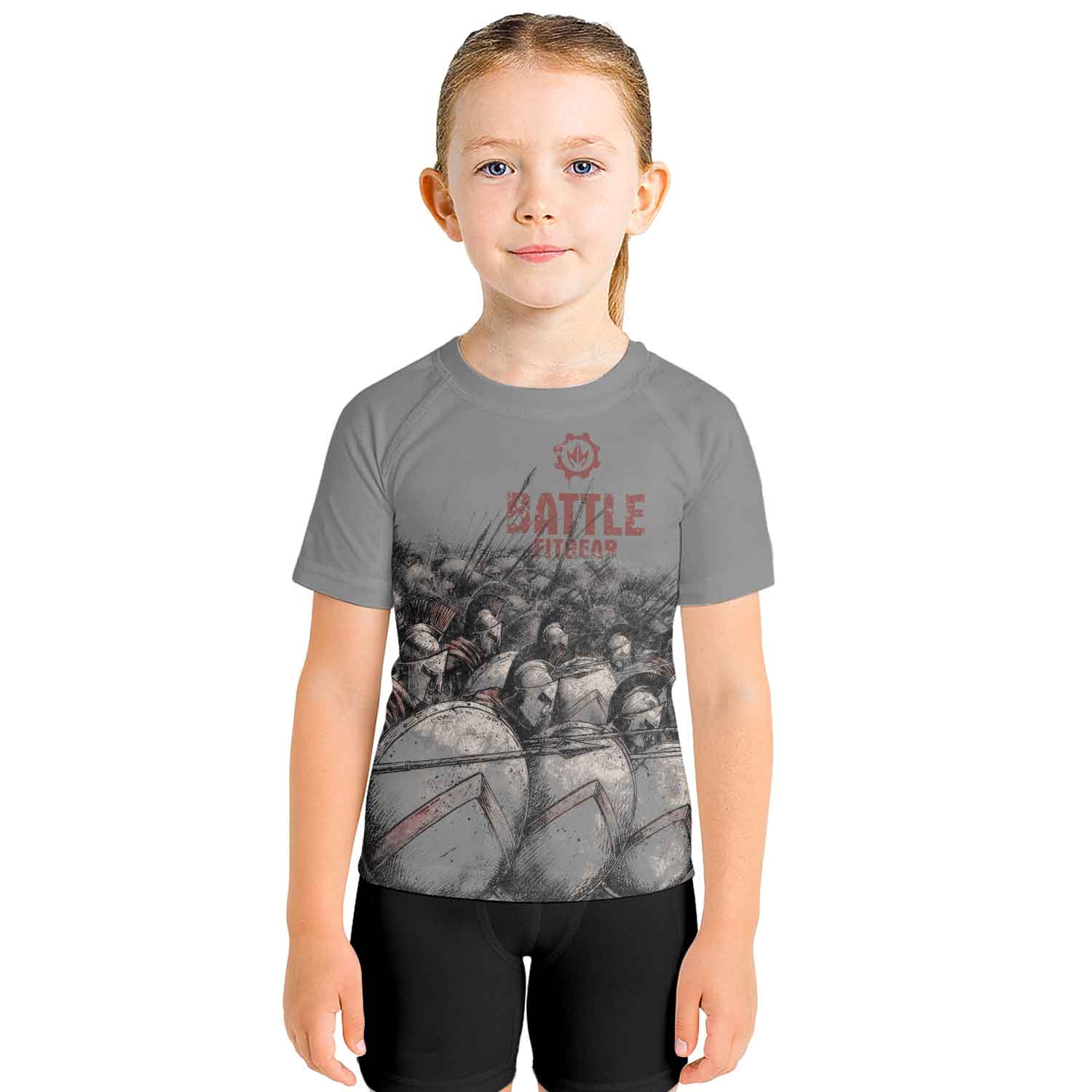 Spartan Brotherhood Kids Rash Guard