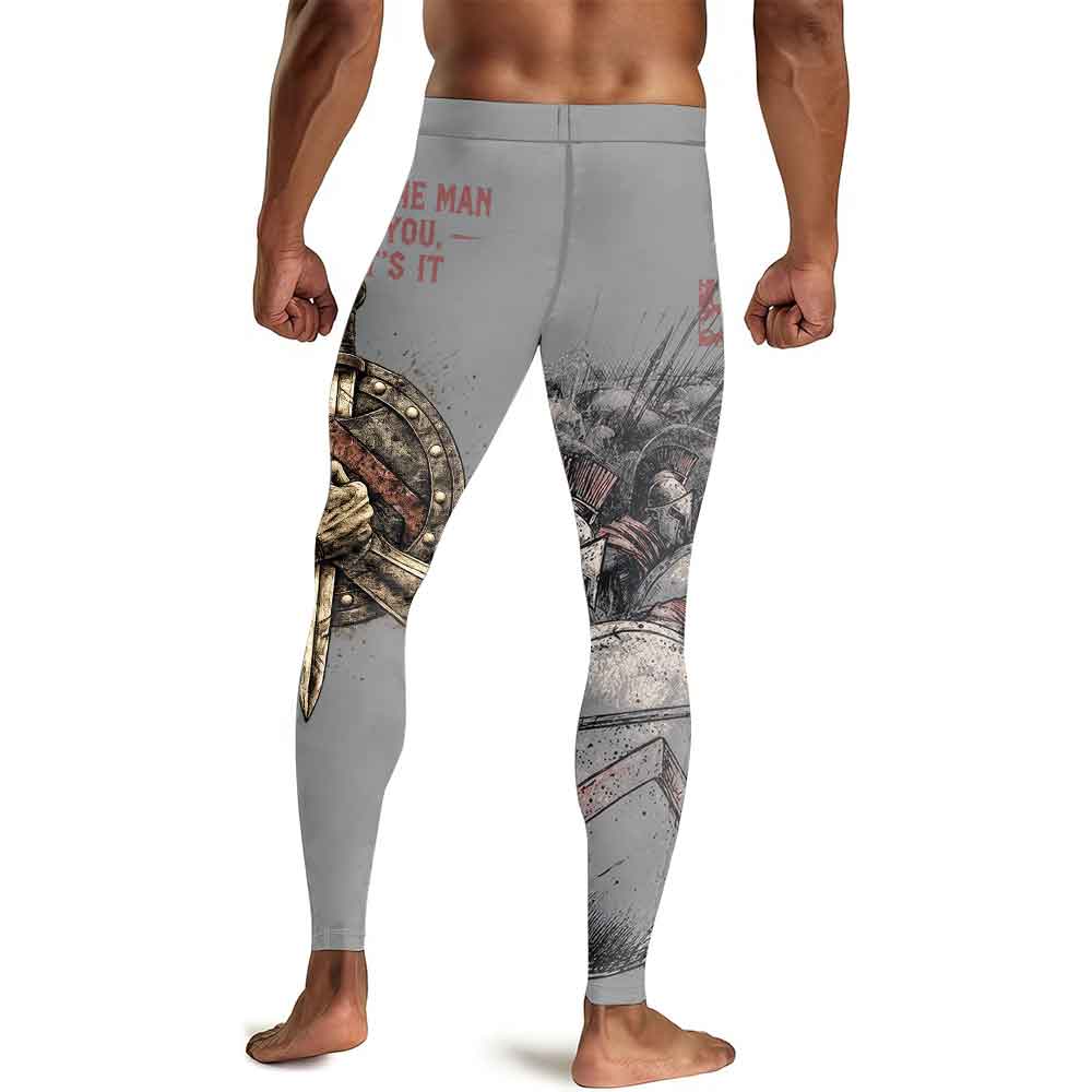 Spartan Brotherhood Men's Compression Leggings