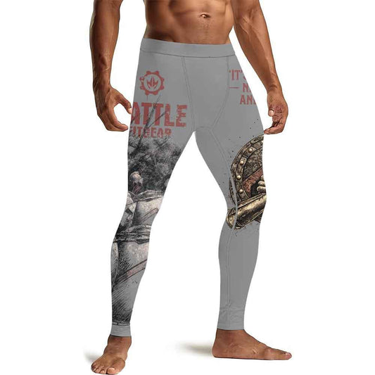 Spartan Brotherhood Men's Compression Leggings