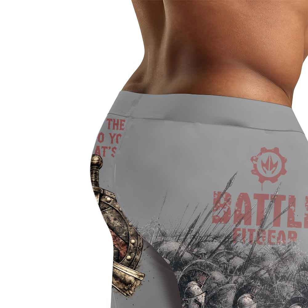 Spartan Brotherhood Men's Compression Leggings