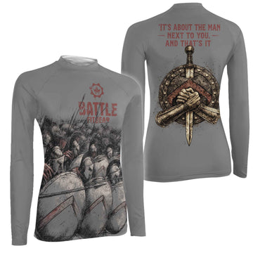 Spartan Brotherhood Women's Long Sleeve Rash Guard