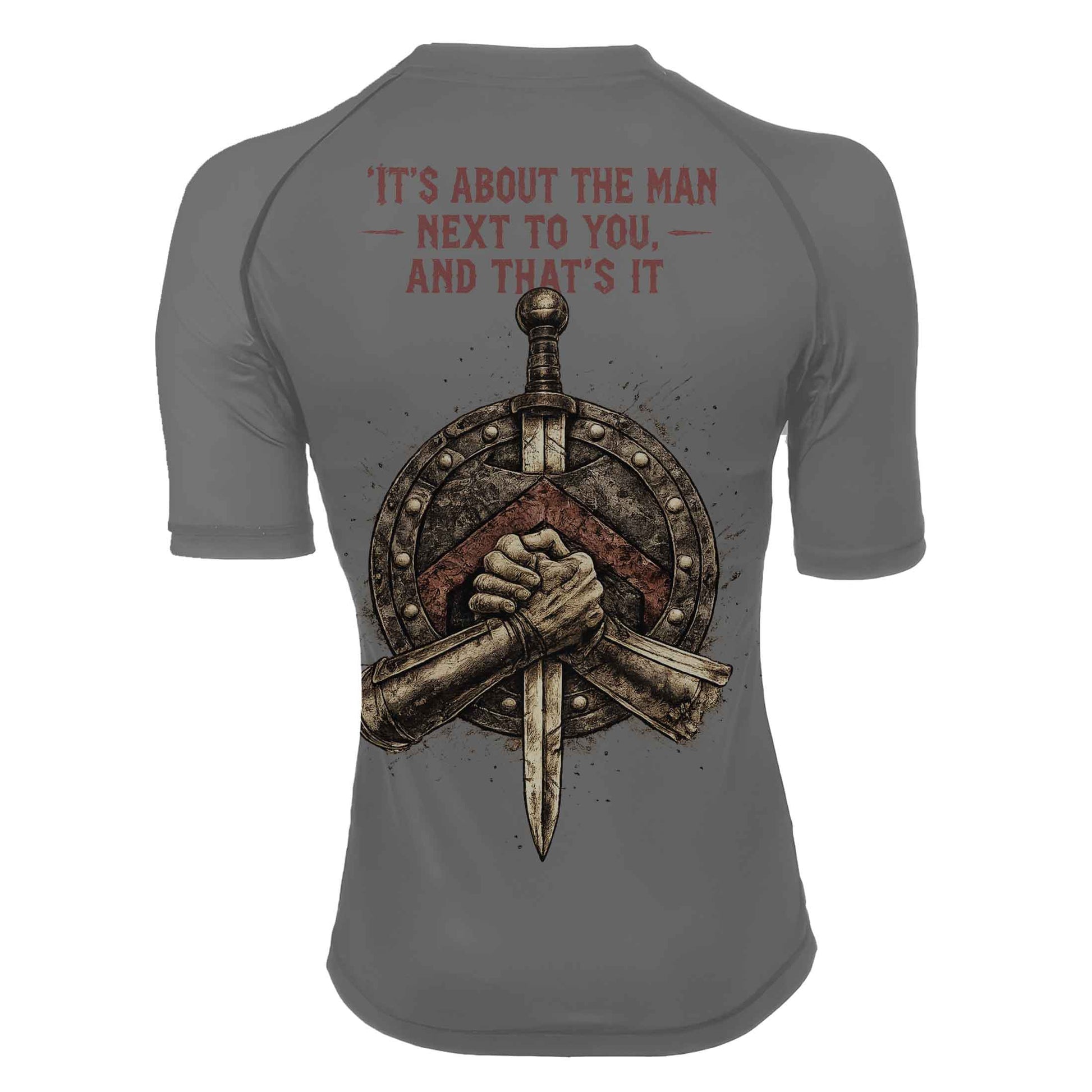 Spartan Brotherhood Women's Short Sleeve Rash Guard