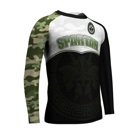 Spartan Camouflage Kids Rash Guard