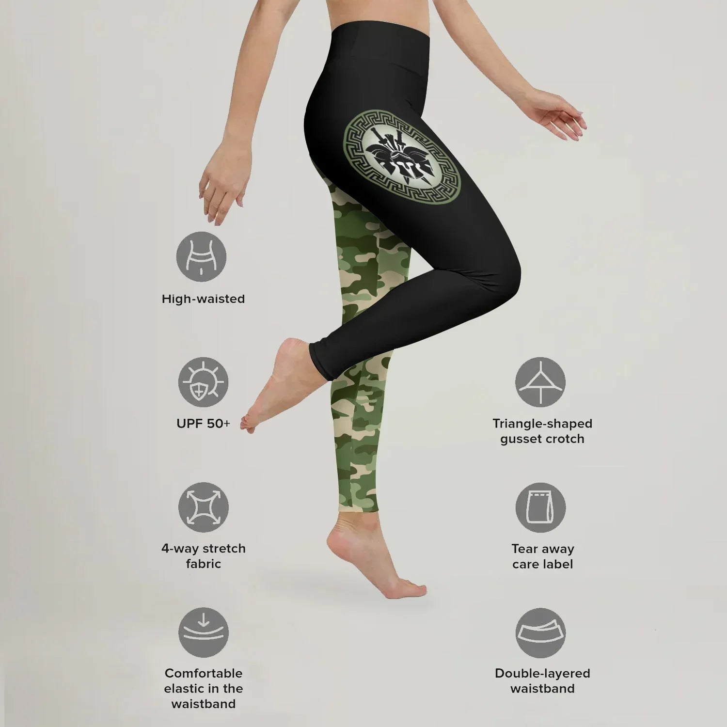 Spartan Camouflage Leggings
