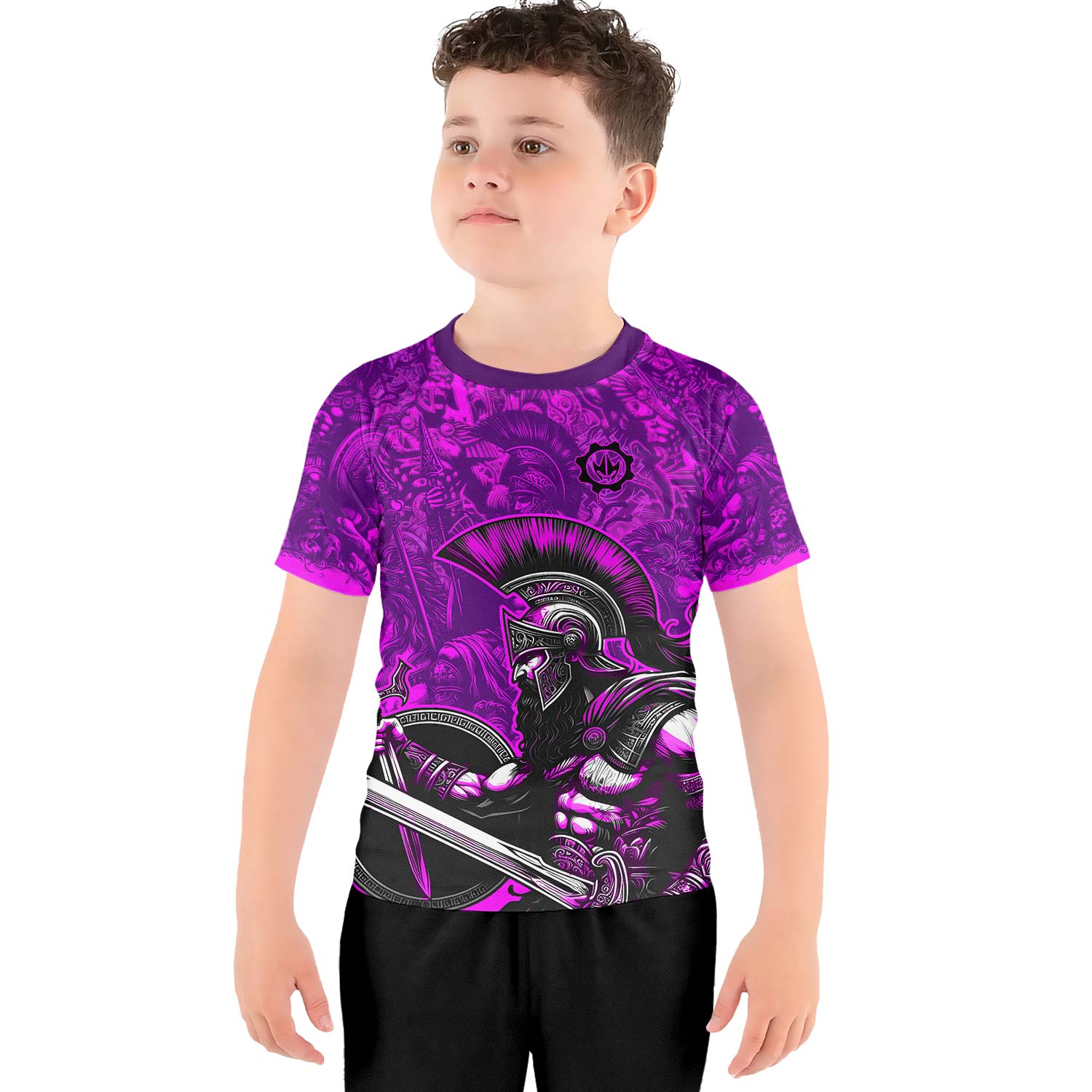 Spartan God Kids Rash Guard