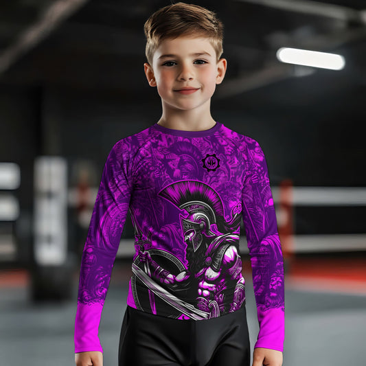 Spartan God Kids Rash Guard