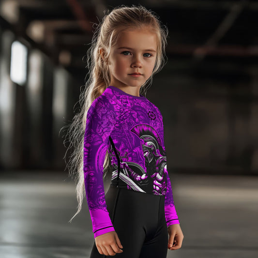 Spartan God Kids Rash Guard