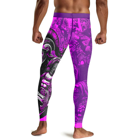 Spartan God Men's Compression Leggings