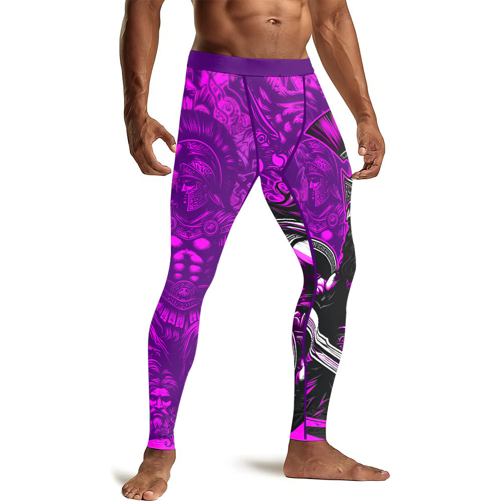 Spartan God Men's Compression Leggings