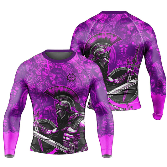Spartan God Men's Long Sleeve Rash Guard