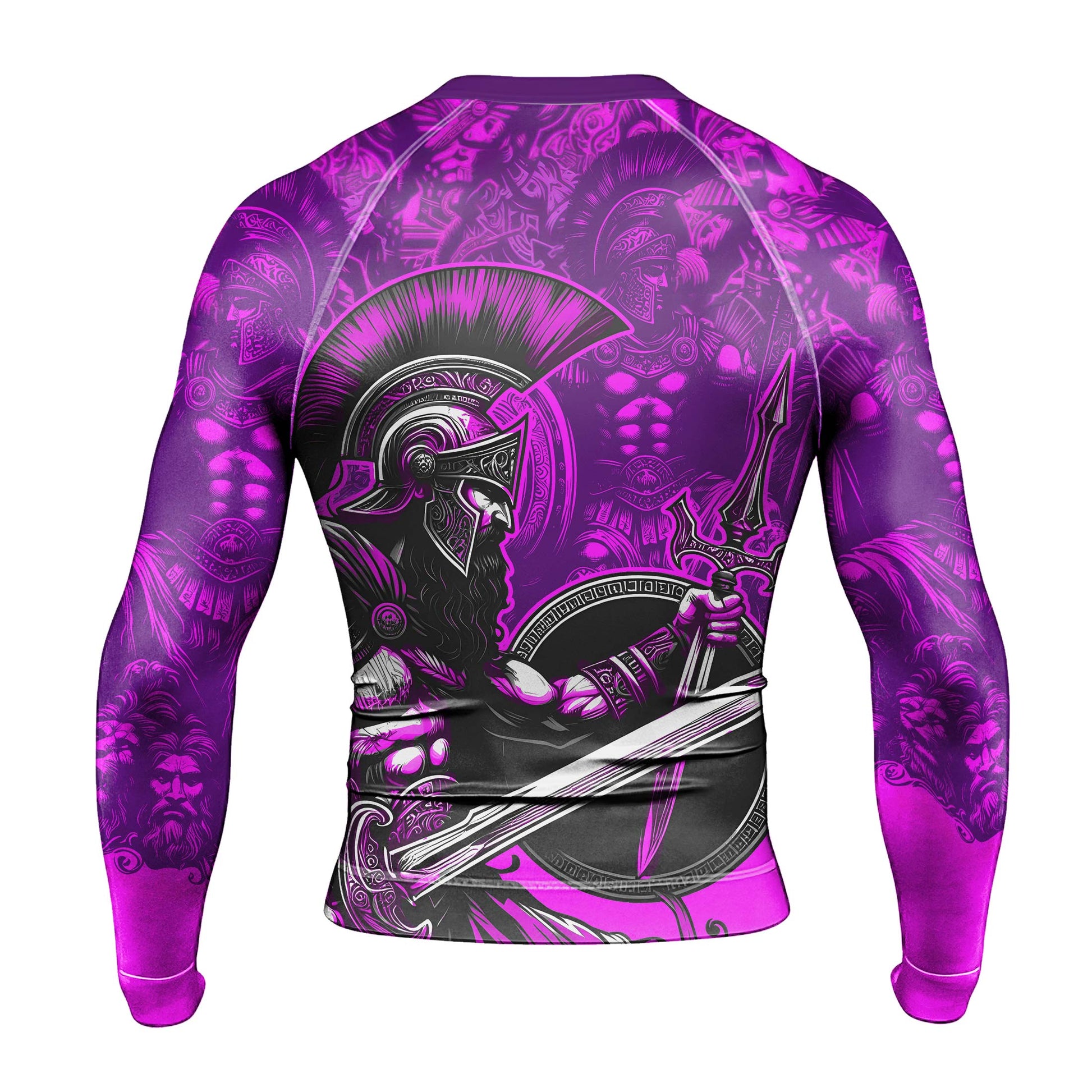 Spartan God Men's Long Sleeve Rash Guard