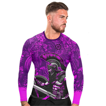Spartan God Men's Long Sleeve Rash Guard