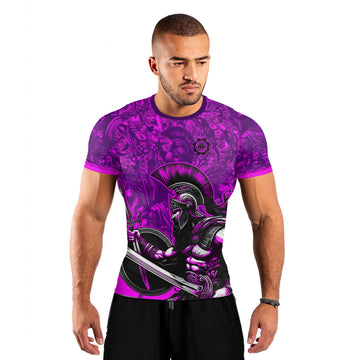 Spartan God Men's Short Sleeve Rash Guard