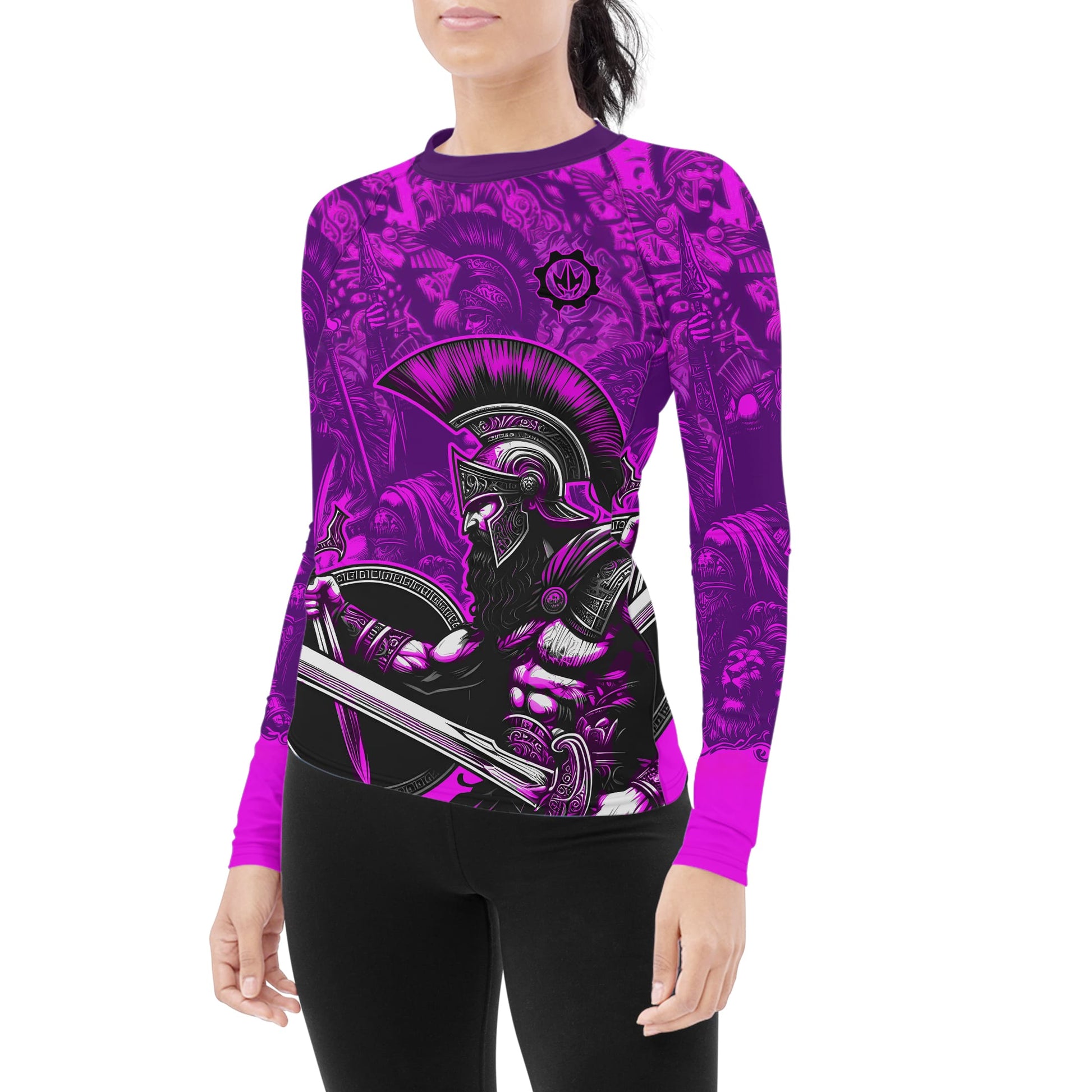 Spartan God Women's Long Sleeve Rash Guard