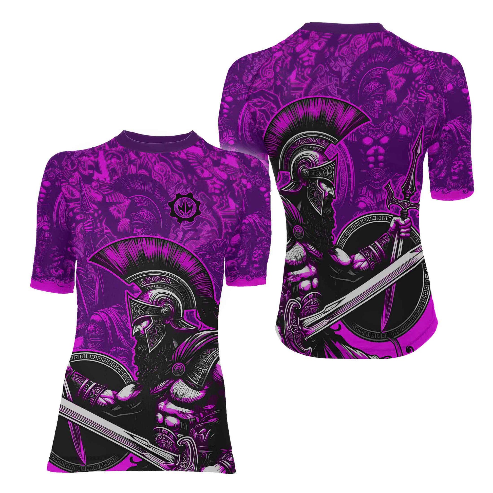 Spartan God Women's Short Sleeve Rash Guard