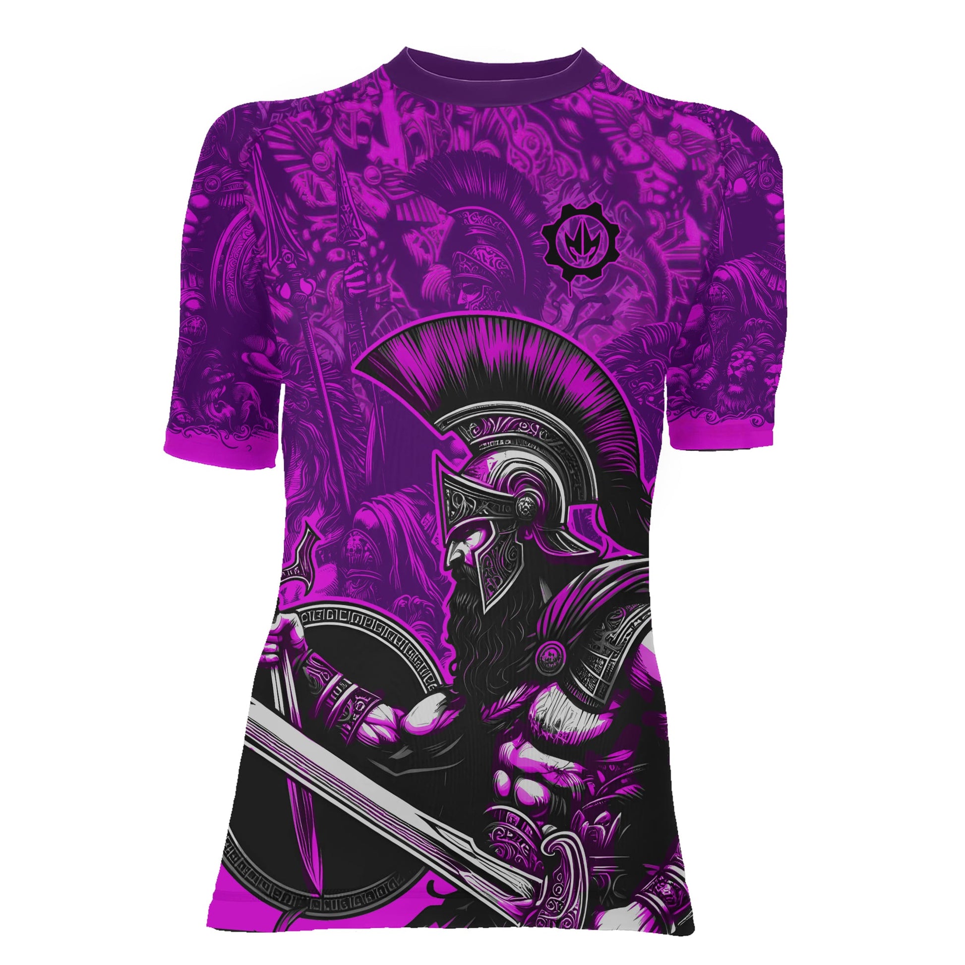 Spartan God Women's Short Sleeve Rash Guard
