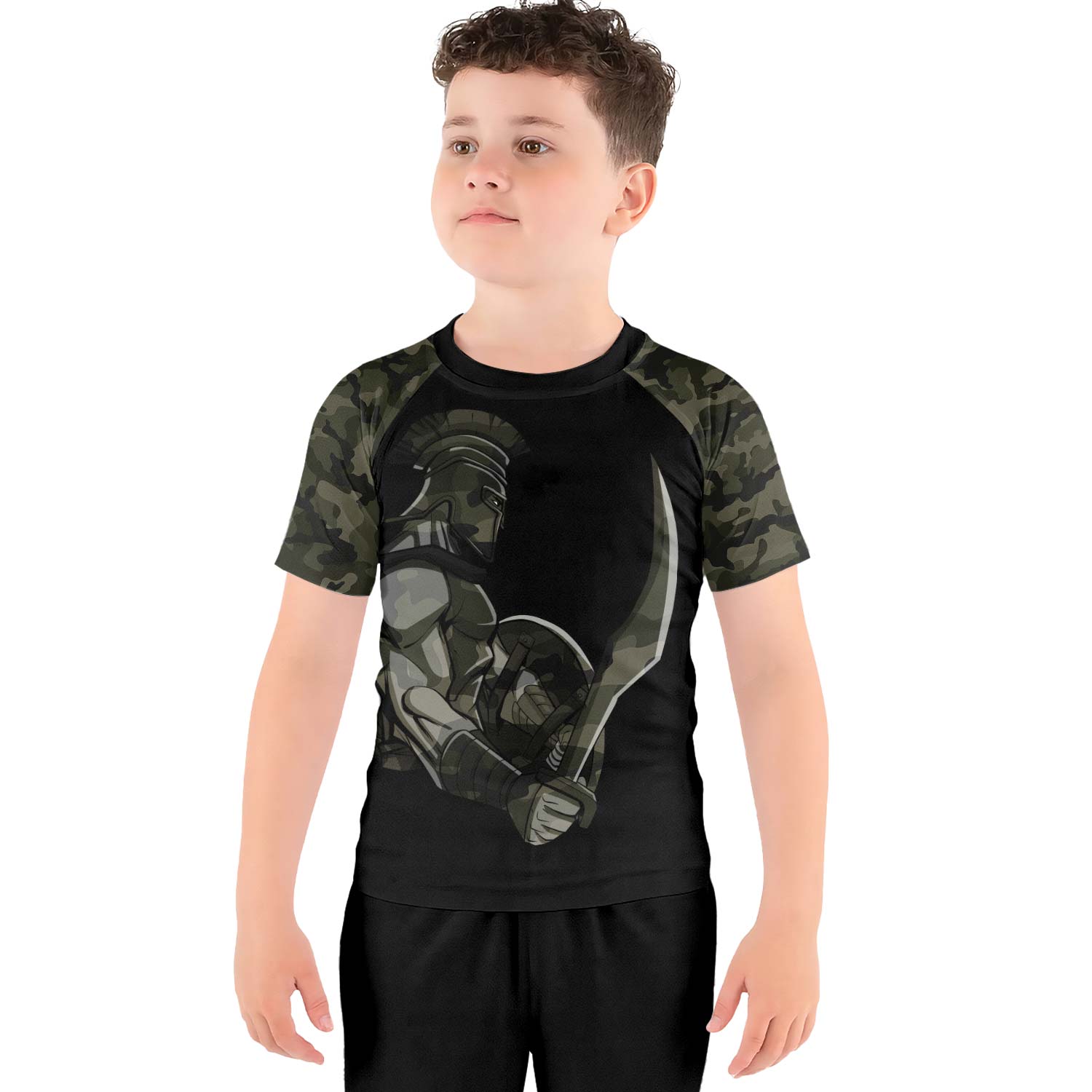 Spartan Guardian Kids Rash Guard - BattleFitGear
