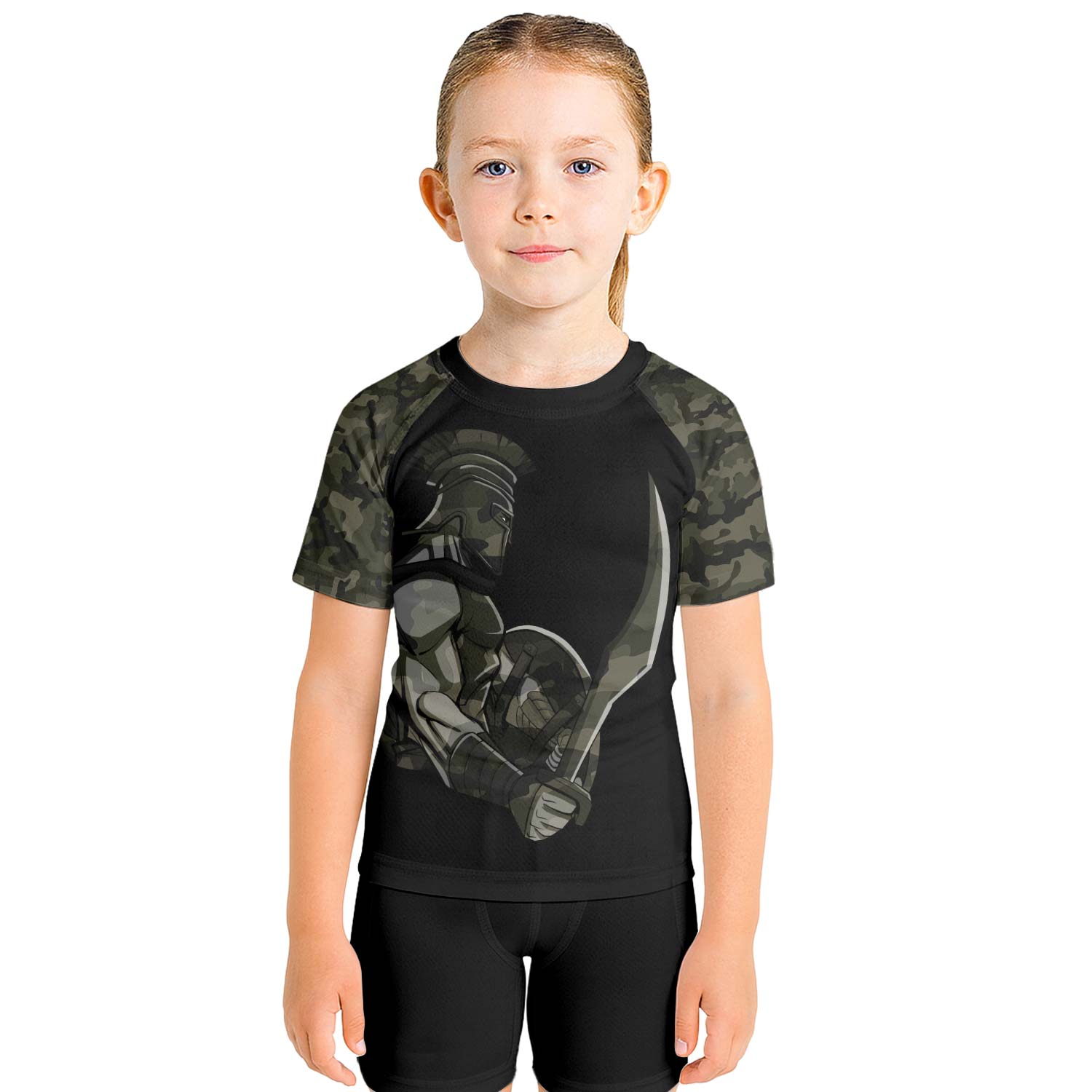 Spartan Guardian Kids Rash Guard - BattleFitGear