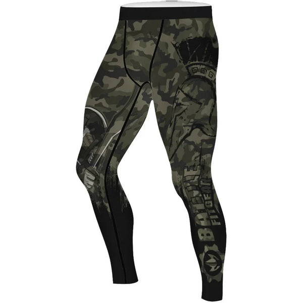 Spartan Guardian Men's Compression Leggings Yoga Tights