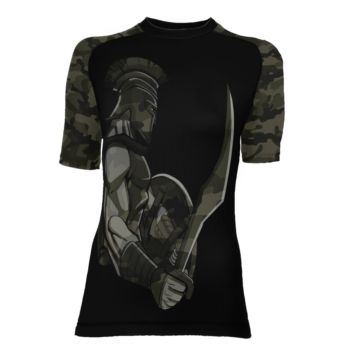 Spartan Guardian Women's Short Sleeve Rash Guard - BattleFitGear