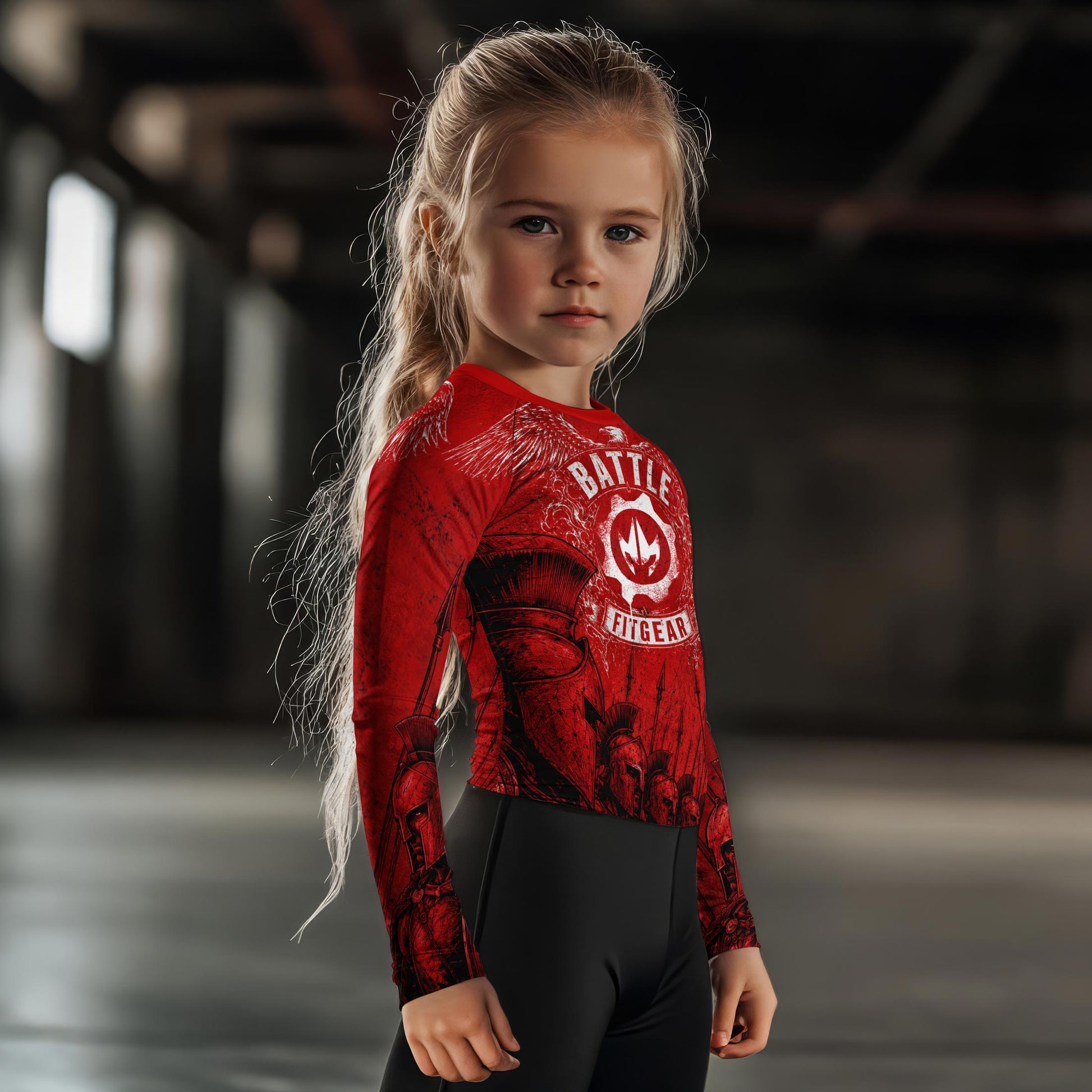 Spartan Legion Kids Rash Guard