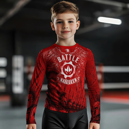 Spartan Legion Kids Rash Guard